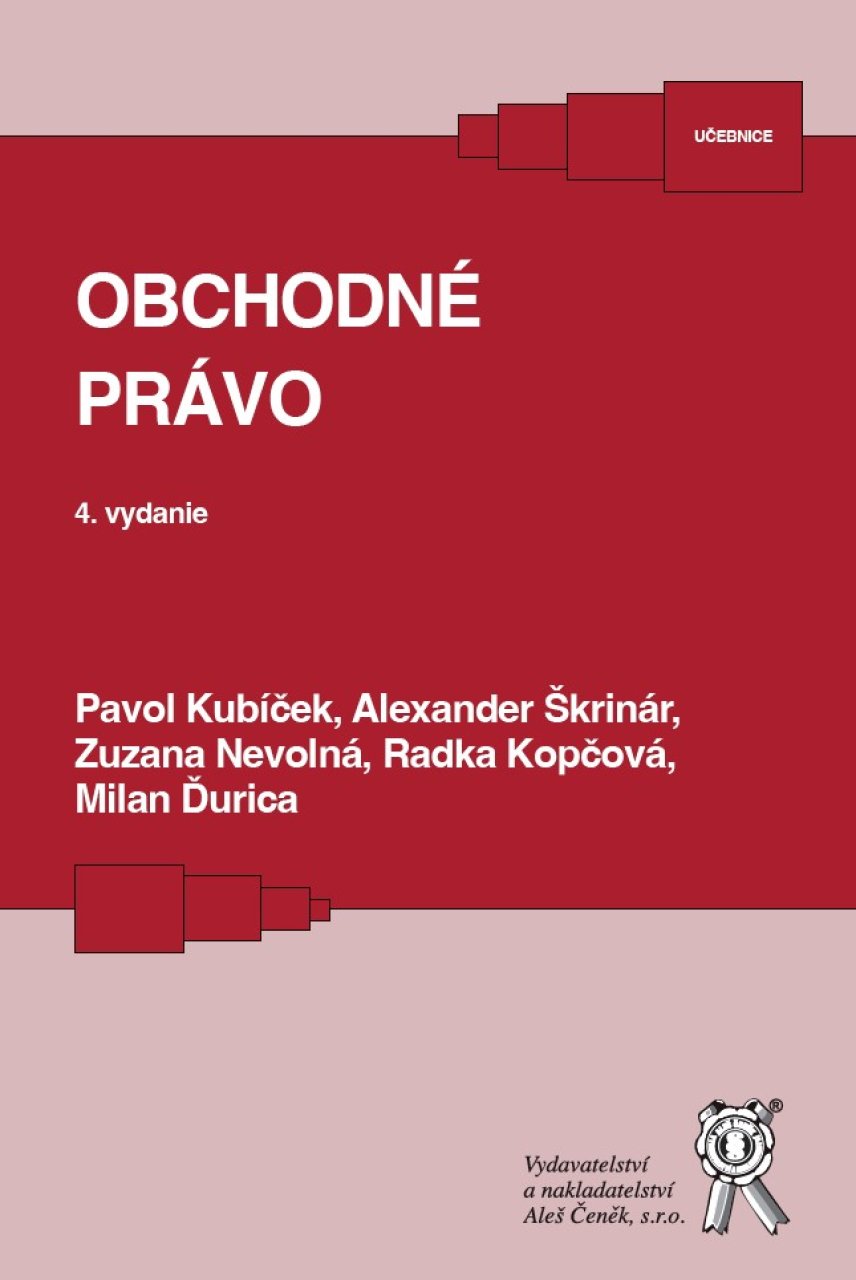 Obchodné právo, 4. vydanie
