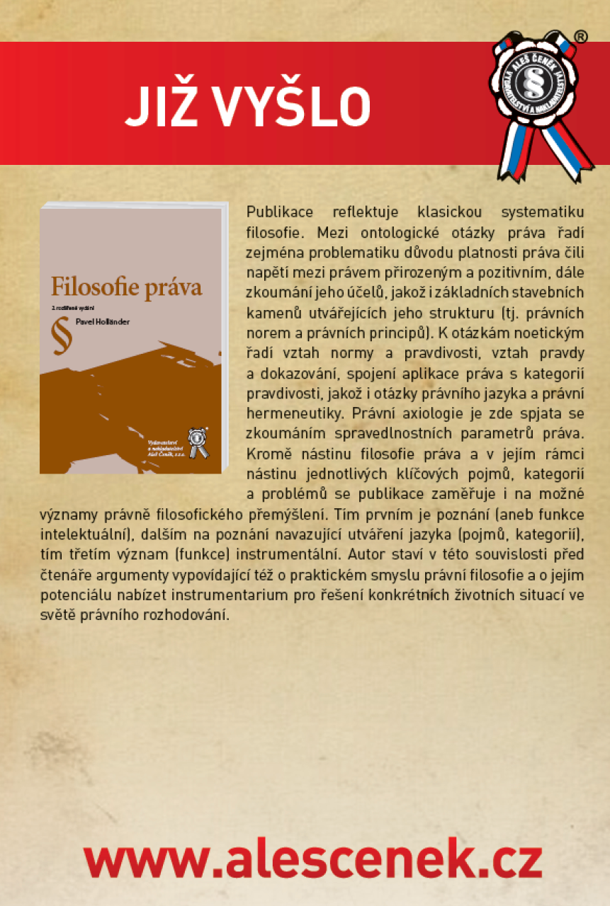 RACIONALITA PRÁVA aneb putování Platónovou úsečkou