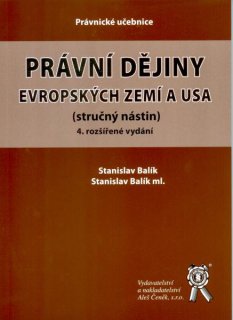 Právní dějiny evropských zemí a USA - 4.vydání