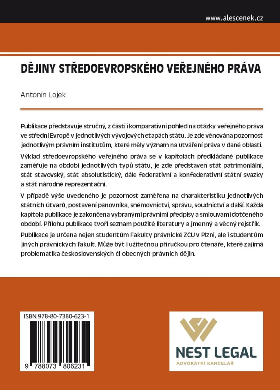Dějiny středoevropského veřejného práva