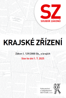 Soubor zákonů – Zákon č. 129/2000 Sb., o krajích (krajské zřízení)