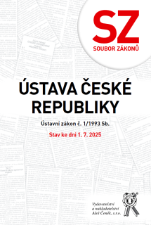 Soubor zákonů – Ústavní zákon č. 1/1993 Sb., Ústava České republiky