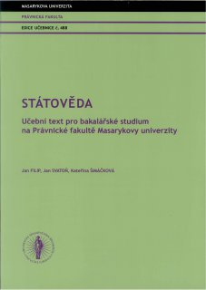 Státověda - Učební text pro bakalářské studium na Právnické fakultě MU