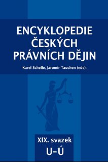 Encyklopedie českých právních dějin, XIX. svazek U-Ú