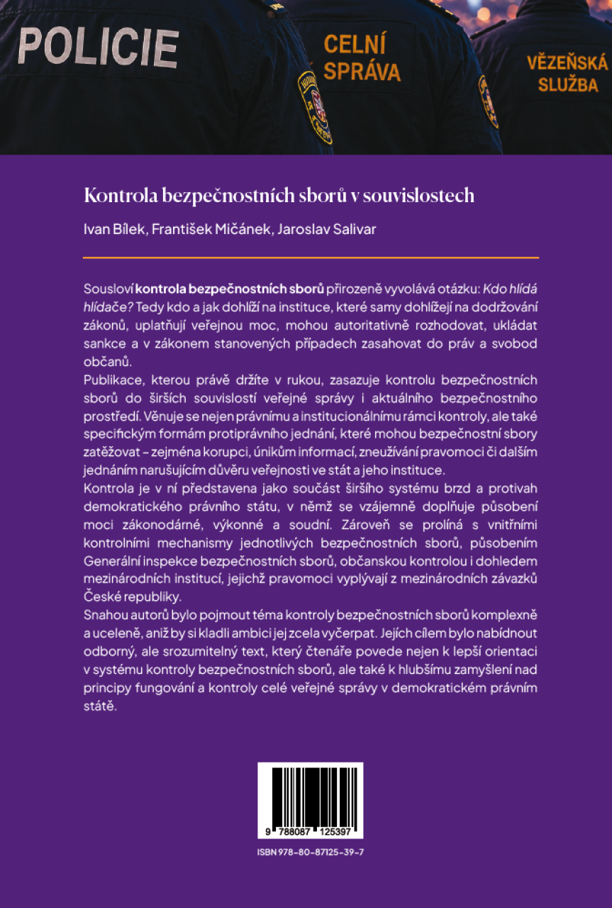 Kontrola bezpečnostních sborů v souvislostech