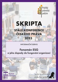 Skripta SKČP: Fenomén ESG a jeho dopady do fungování organizací