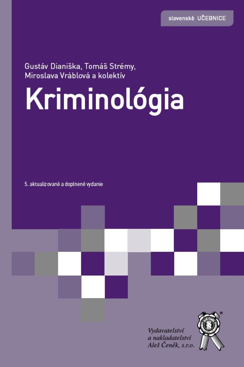 Kriminológia, 5. aktualizované a doplnené vydanie