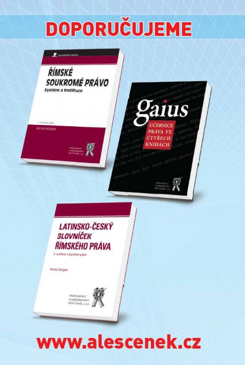 Texty ke studiu římského práva soukromého. 4. vydání