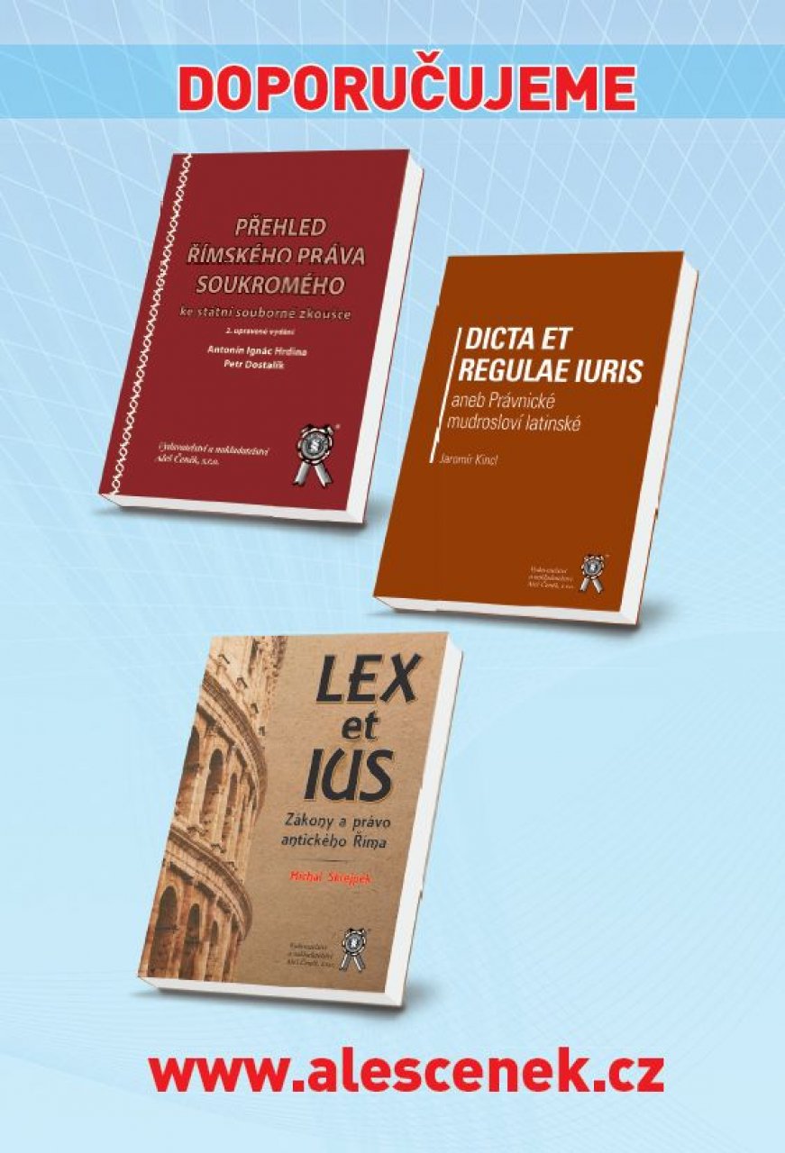 Texty ke studiu římského práva soukromého. 4. vydání