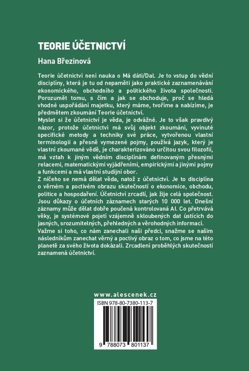 Teorie účetnictví