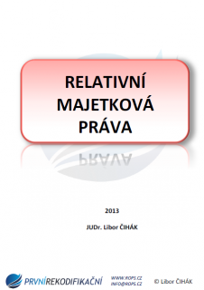 Nový občanský zákoník - přednáška: Relativní majetková práva