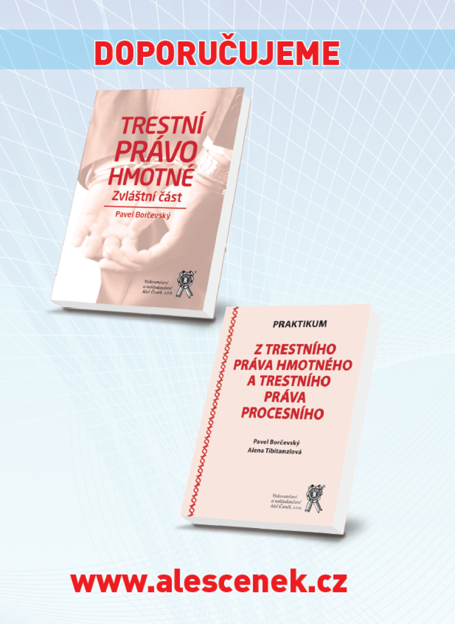 Trestní právo hmotné. Obecná část